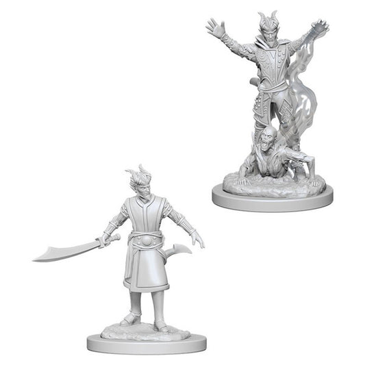 Nolzur's Marvelous Unpainted Miniatures - Male Tiefling Warlock