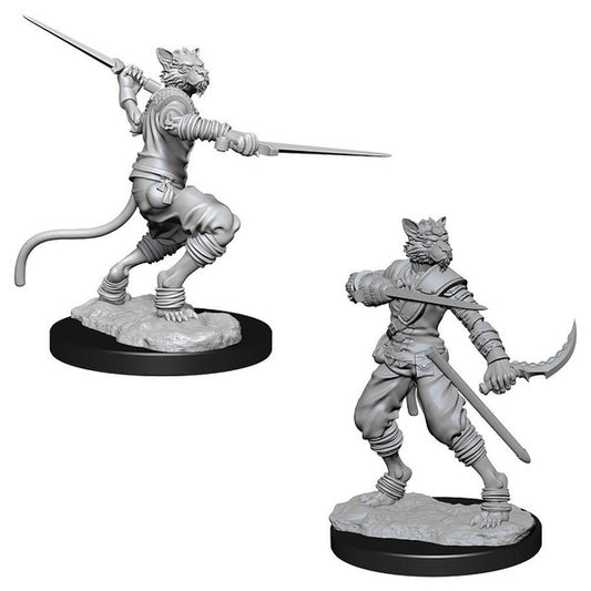 Nolzur's Marvelous Unpainted Miniatures - Tabaxi Male Rogue