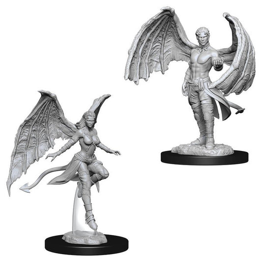 Nolzur's Marvelous Unpainted Miniatures - Succubus & Incubus