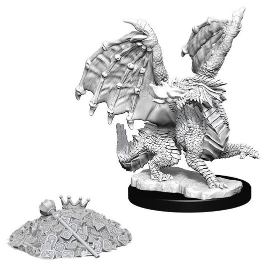Nolzur's Marvelous Unpainted Miniatures - Red Dragon Wyrmling