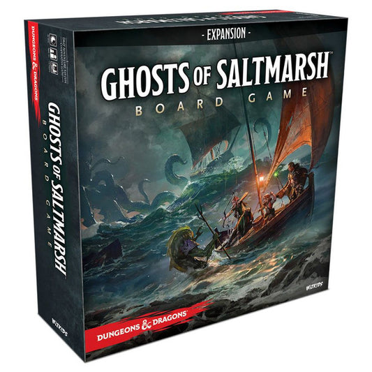 (BSG Certified USED) Dungeons & Dragons: Adventure System Board Game - Ghosts of Saltmarsh (Standard Edition)