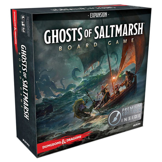 (BSG Certified USED) Dungeons & Dragons: Adventure System Board Game - Ghosts of Saltmarsh (Premium Edition)