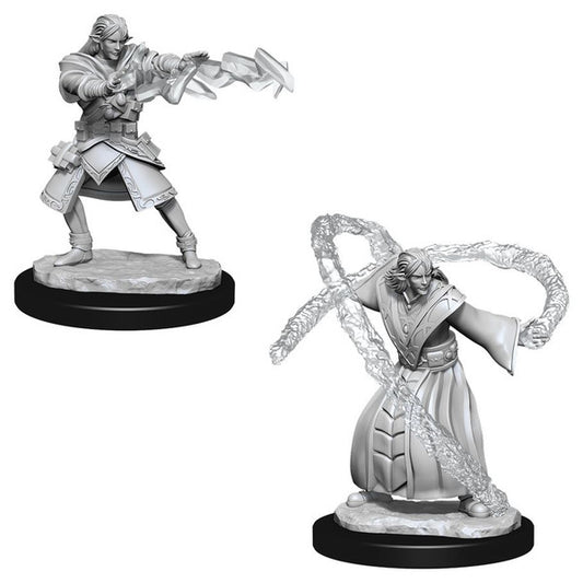 Nolzur's Marvelous Unpainted Miniatures - Elf Wizard Male