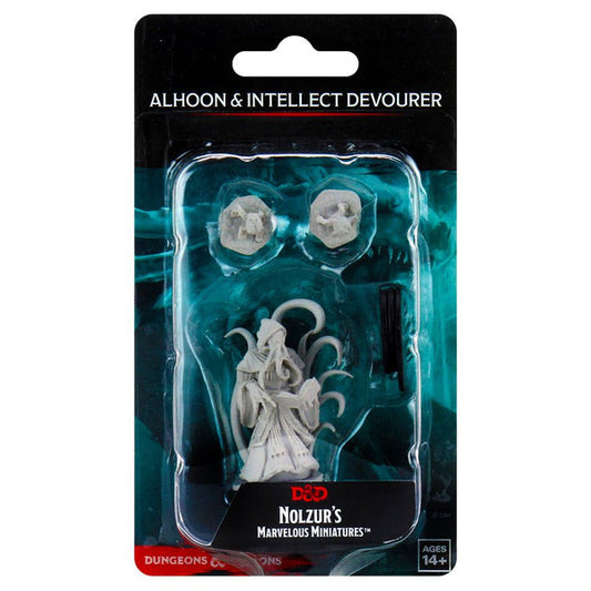 Nolzur's Marvelous Unpainted Miniatures - Alhoon & Intellect Devourers