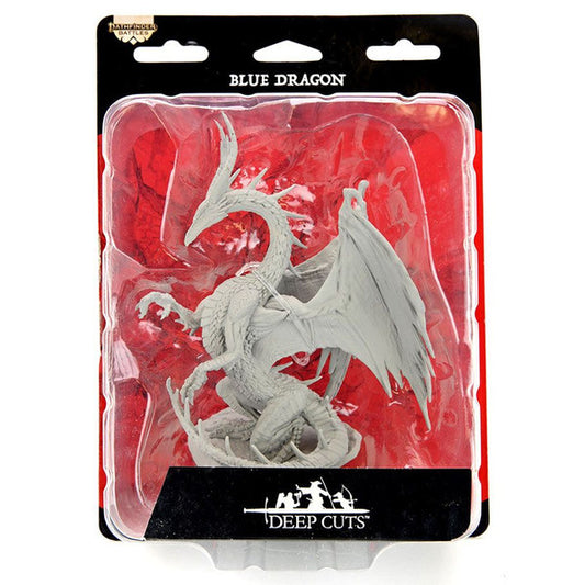 Pathfinder: Deep Cuts Unpainted Miniatures - Blue Dragon
