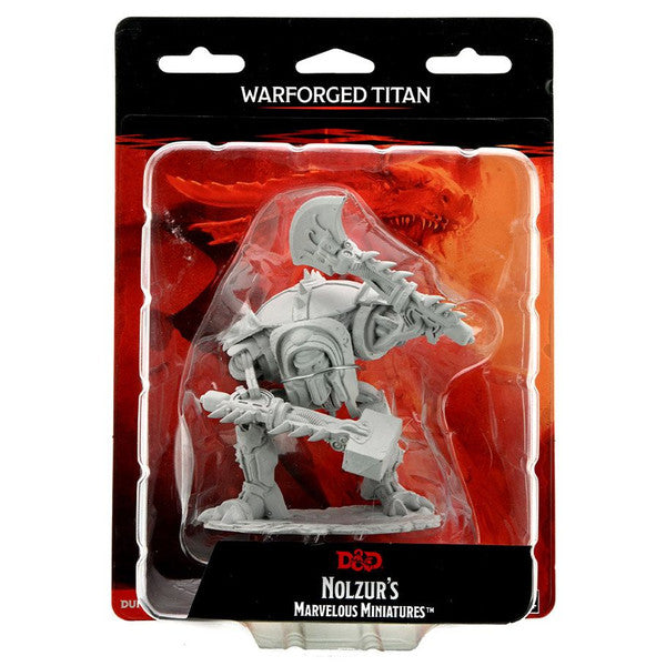 Nolzur's Marvelous Unpainted Miniatures - Warforged Titan