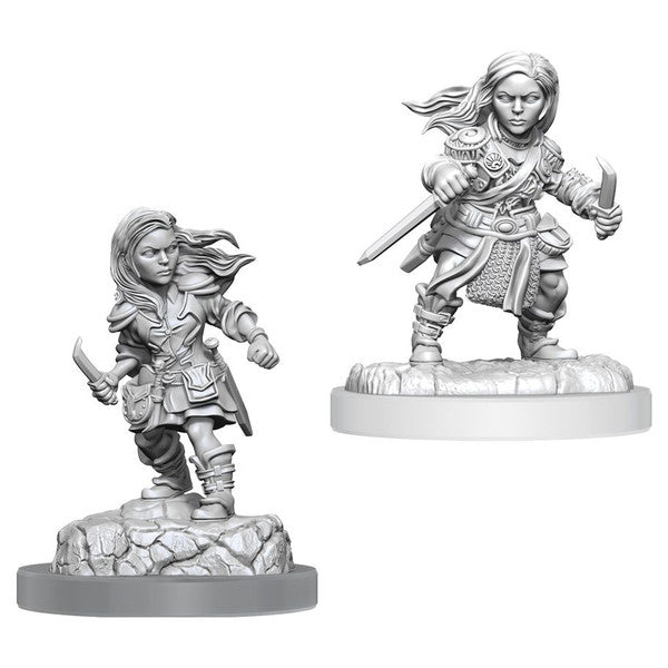 Nolzur's Marvelous Unpainted Miniatures - Halfling Rogue Female