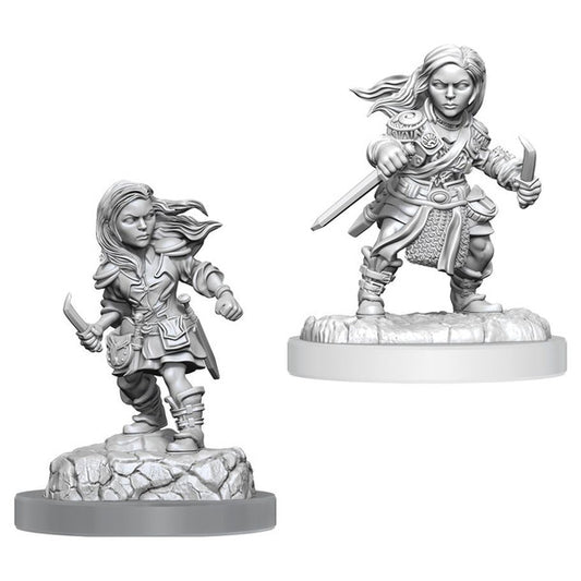 Nolzur's Marvelous Unpainted Miniatures - Halfling Rogue Female