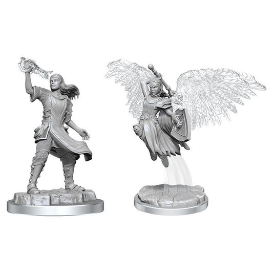 Nolzur's Marvelous Unpainted Miniatures - Aasimar Cleric Female