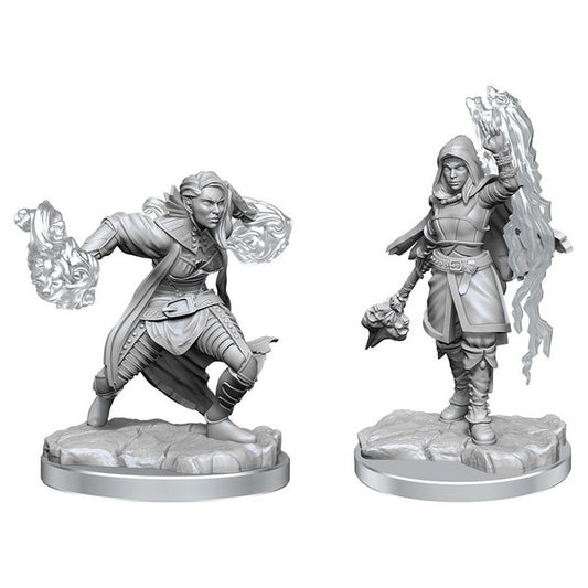 Nolzur's Marvelous Unpainted Miniatures - Half-Elf Warlock
