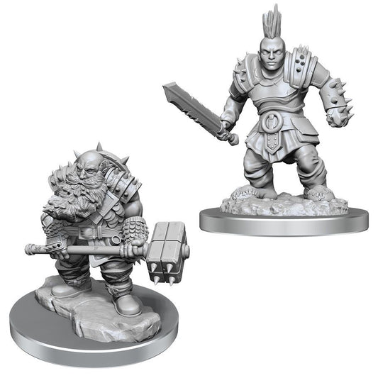 Nolzur's Marvelous Unpainted Miniatures - Duergar Fighters (90421)