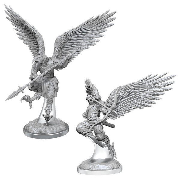 Nolzur's Marvelous Unpainted Miniatures - Aarakocra Fighters
