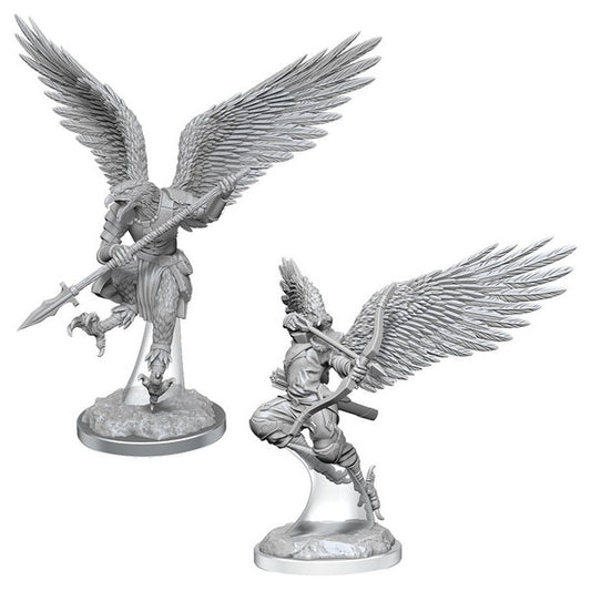 Nolzur's Marvelous Unpainted Miniatures - Aarakocra Fighters