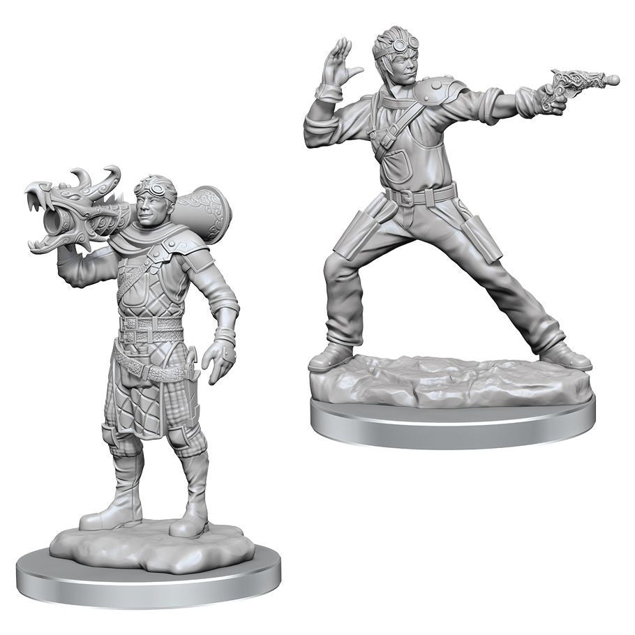Nolzur's Marvelous Unpainted Miniatures - Human Artificer & Human Apprentice (90583)
