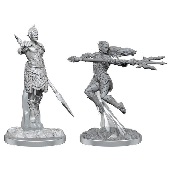 Nolzur's Marvelous Unpainted Miniatures - Sea Elf Fighter