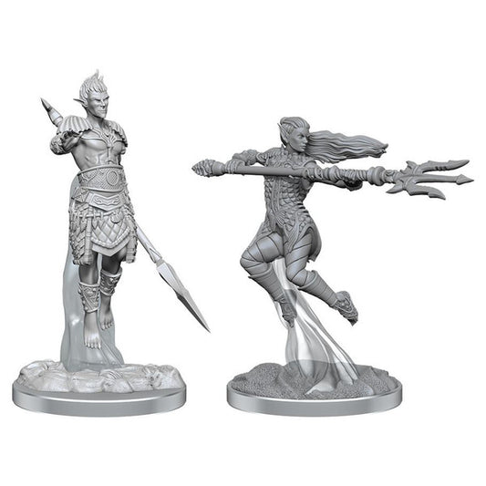 Nolzur's Marvelous Unpainted Miniatures - Sea Elf Fighter
