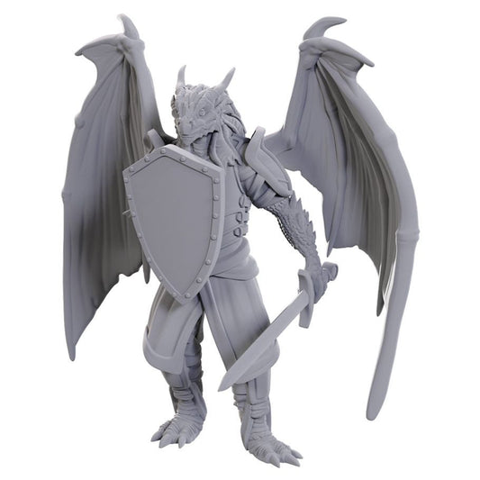 Nolzur's Marvelous Unpainted Miniatures - Dragonborn of Bahamut (90760)