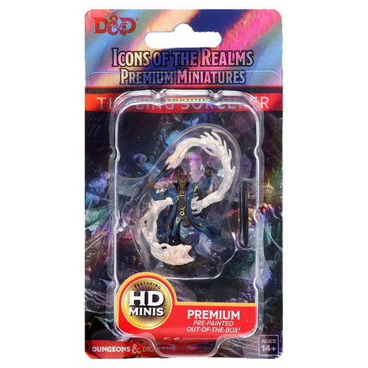 Icons of the Realms: Premium Figures - Tiefling Male Sorcerer
