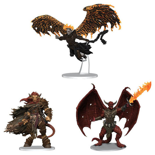 Icons of the Realms - Archdevils Bael, Bel & Zariel