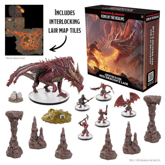 Icons of the Realms: Adventure In A Box - Red Dragon's Lair