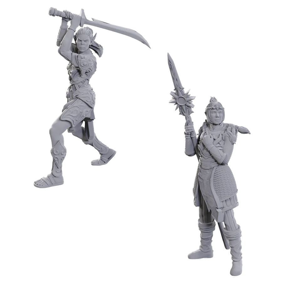 Nolzur's Marvelous Unpainted Miniatures - Special Edition Baldur's Gate 3 - Lae'zel & Shadowheart (96365)
