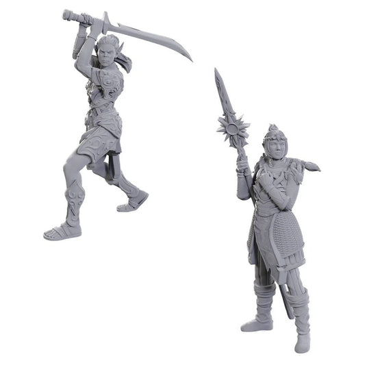 Nolzur's Marvelous Unpainted Miniatures - Special Edition Baldur's Gate 3 - Lae'zel & Shadowheart (96365)