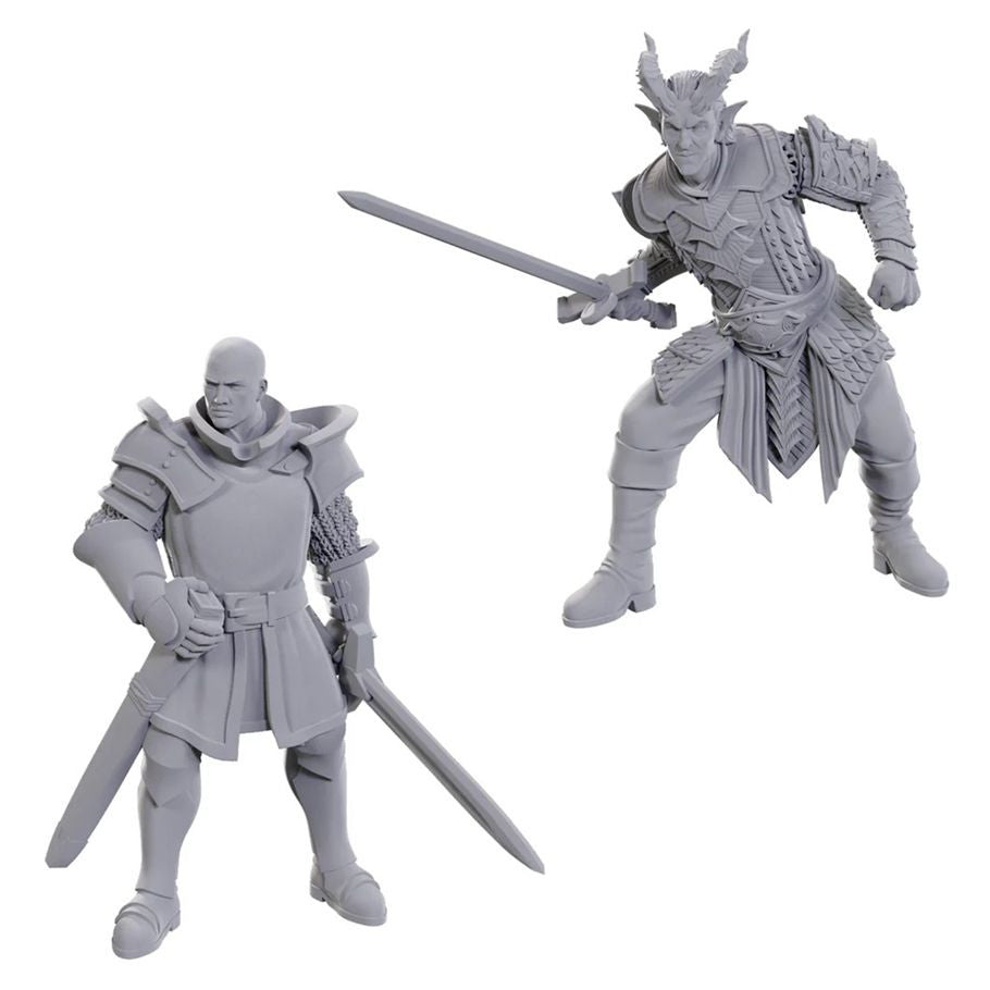 Nolzur's Marvelous Unpainted Miniatures - Special Edition Baldur's Gate 3 - Ulder Ravengard & Zevlor (96370)