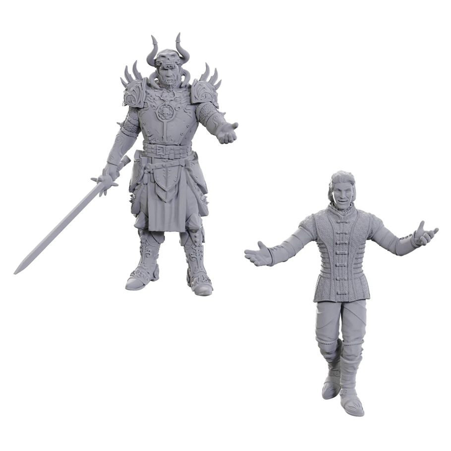 Nolzur's Marvelous Unpainted Miniatures - Special Edition Baldur's Gate 3 - Sarevok Anchev & Raphael (96371)