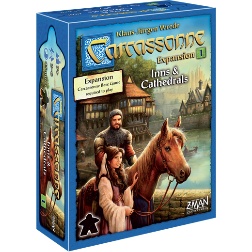 (BSG Certified USED) Carcassonne - #1 Inns & Cathedrals