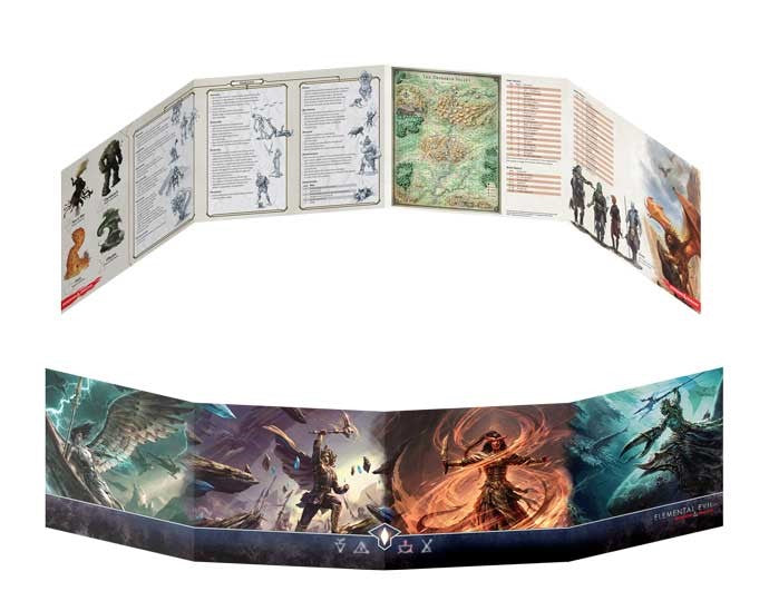Elemental Evil: Princes of the Apocalypse - DM Screen