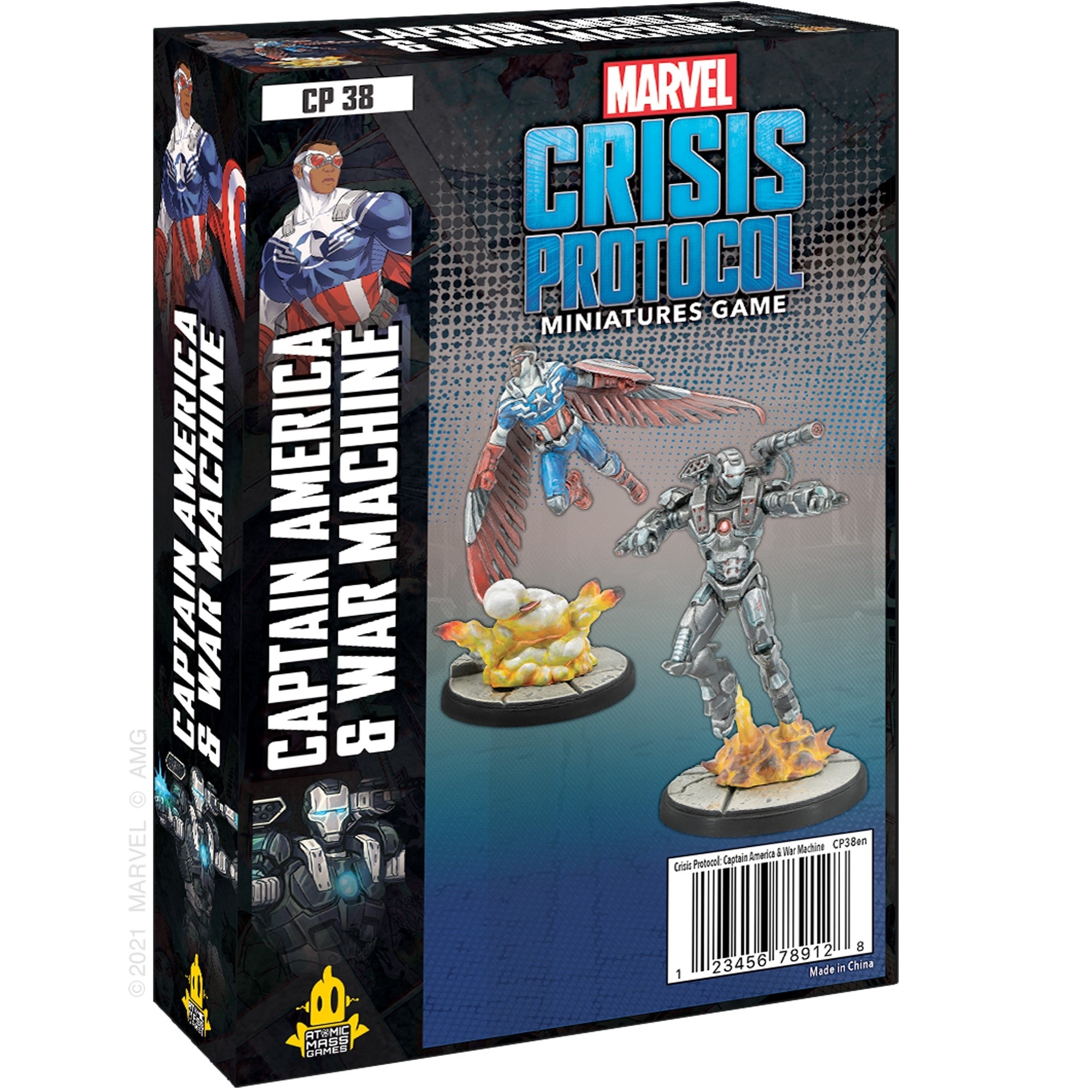 Marvel: Crisis Protocol - Captain America & War Machine
