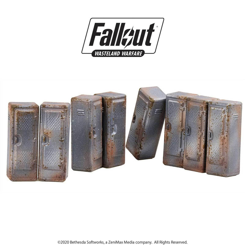 Fallout: Wasteland Warfare - Vault Tec Lockers – Boarding School Games
