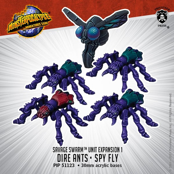 Monsterpocalypse - Dire Ants & Spy Fly