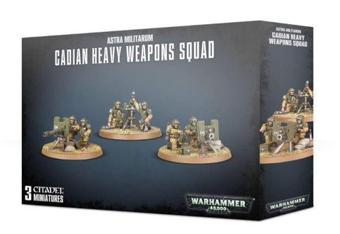 Warhammer: 40,000 - Cadian Heavy Weapons Squad