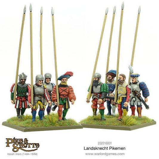 Pike & Shotte - Landsknecht Pikemen