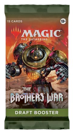 (BSG Certified USED) Magic: the Gathering - The Brothers' War - Draft Booster Pack