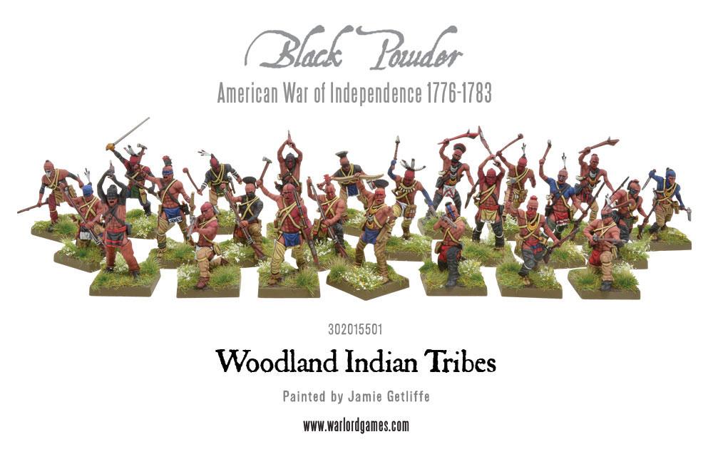 Black Powder: American War of Independence (1776-1783) -  Woodland Indian Tribes