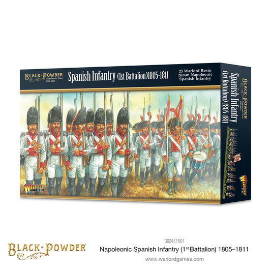 Black Powder: Napoleonic Wars (1789-1815) - Spanish Infantry: 1st Battalion (1805-1811)