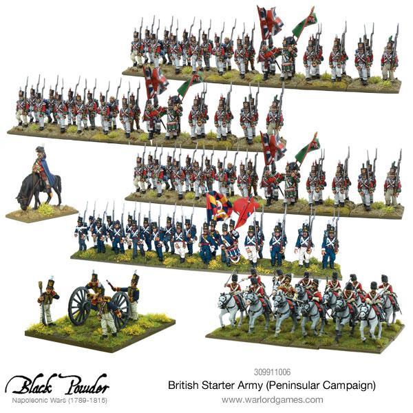 Black Powder: Napoleonic Wars (1789-1815) - British Starter Army: Peninsular Campaign