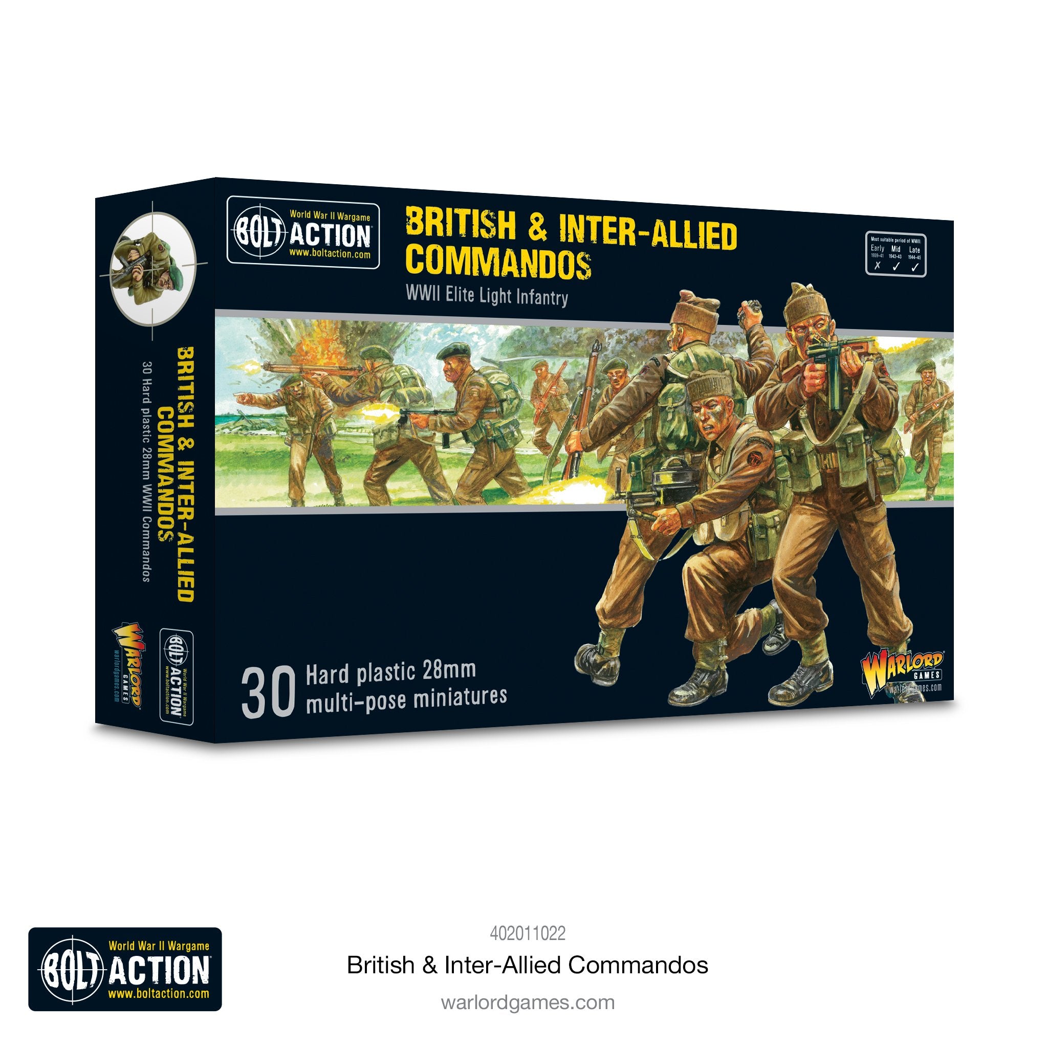 Bolt Action - British & Inter-Allied Commandos: WWII Elite Light Infantry