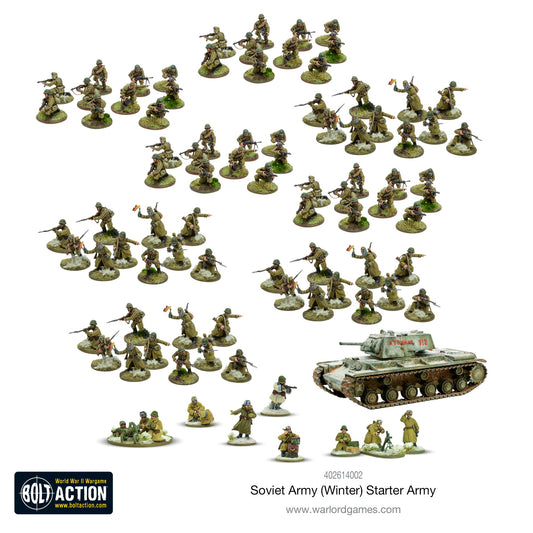 Bolt Action - Soviet Army (Winter): Starter Army