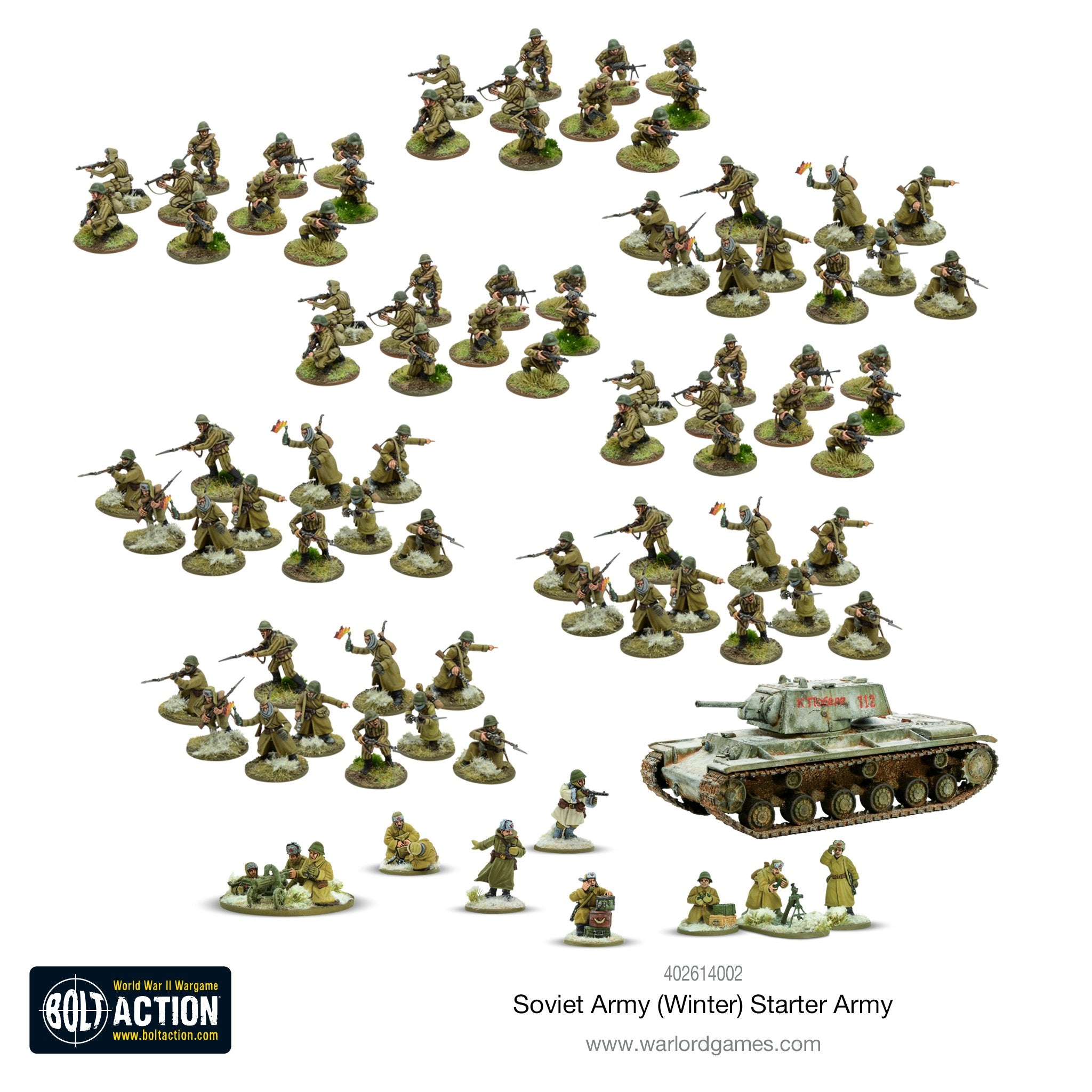 Bolt Action - Soviet Army (Winter): Starter Army