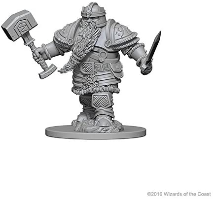 Nolzur's Marvelous Unpainted Miniatures - Dwarf Male Fighter