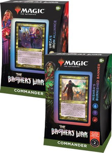 (BSG Certified USED) Magic: the Gathering - The Brothers' War - Commander Deck Set of 2