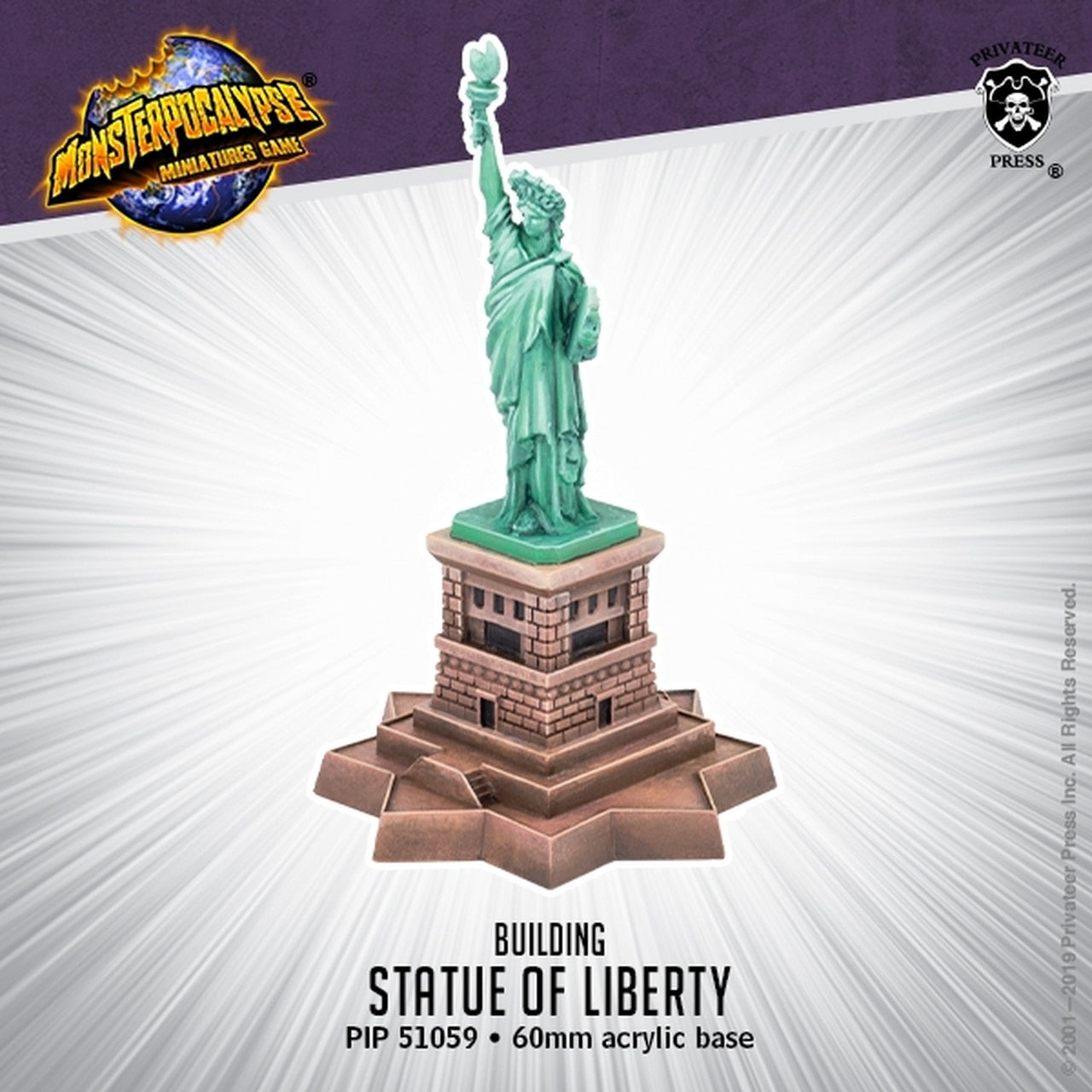 Monsterpocalypse - Statue of Liberty