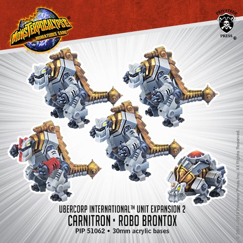 Monsterpocalypse - Carnitrons & Robo Brontox