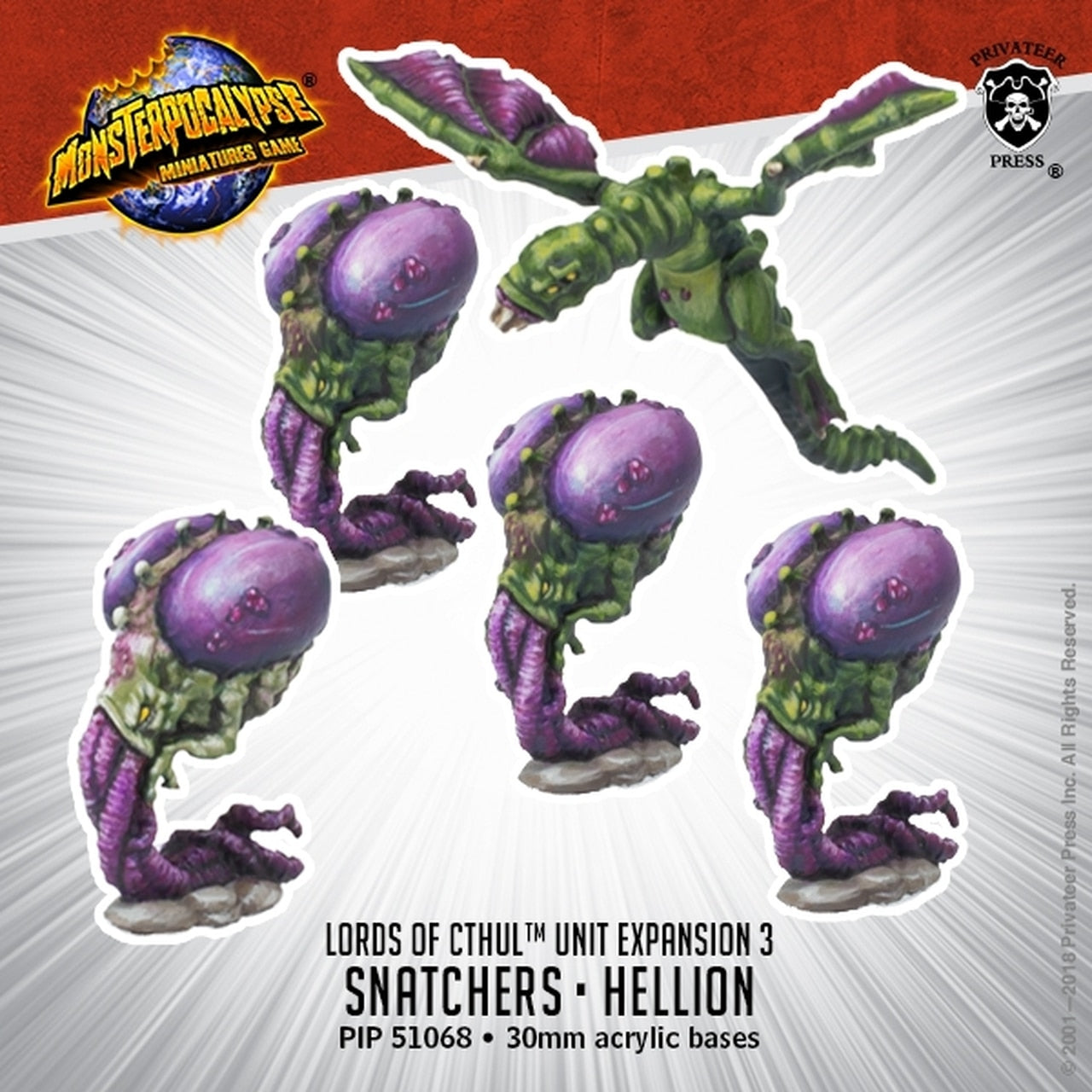 Monsterpocalypse - Snatchers & Hellion