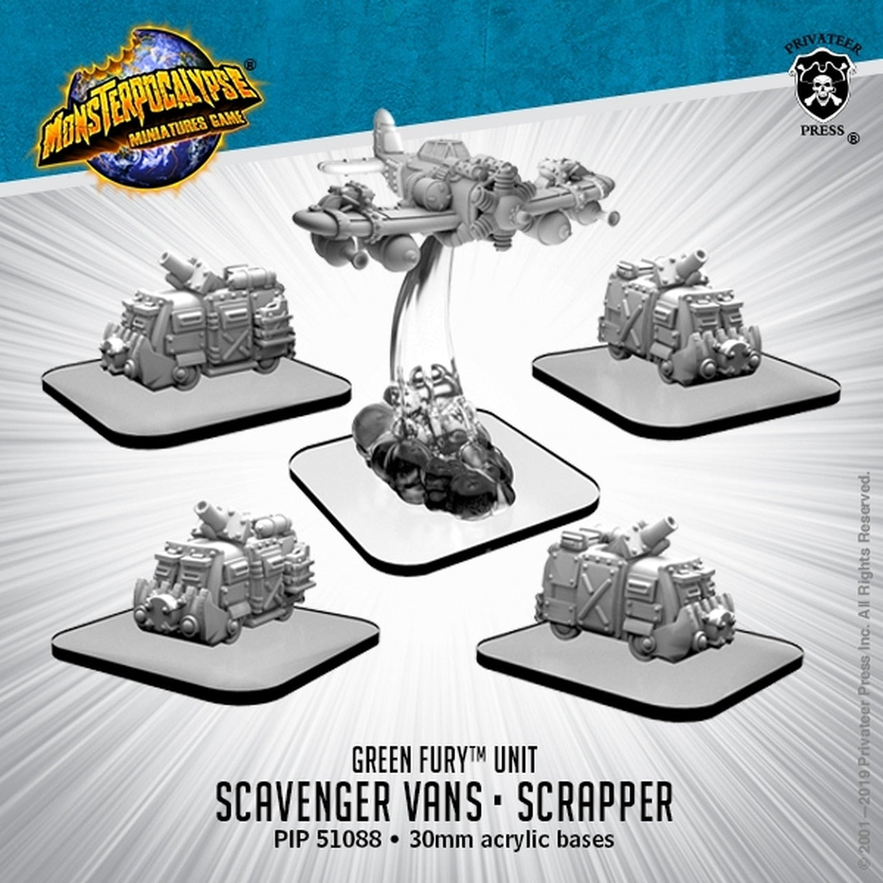 Monsterpocalypse - Scrapper & Scavenger Vans