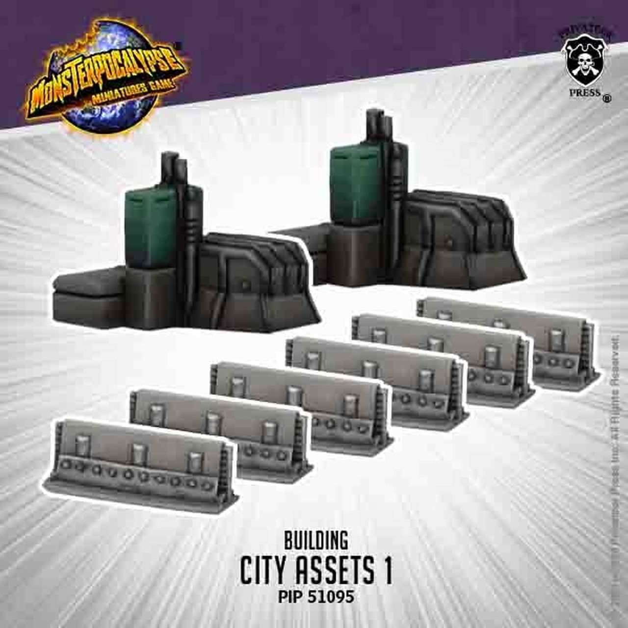 Monsterpocalypse - City Assets 1