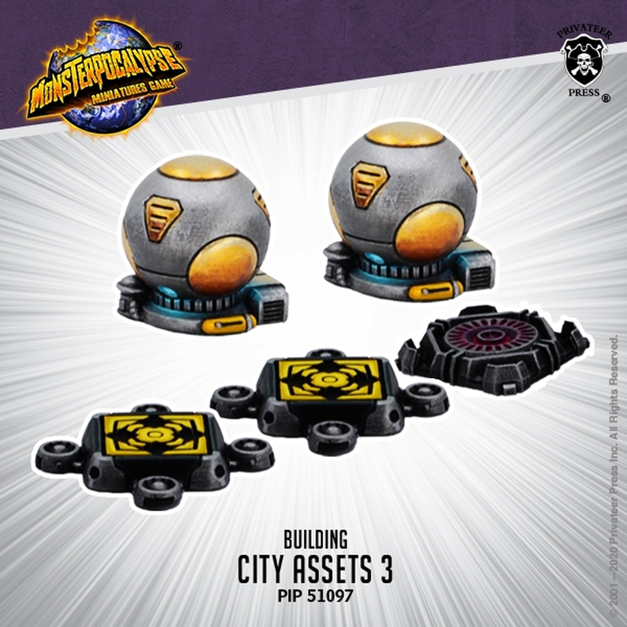 Monsterpocalypse - City Assets 3